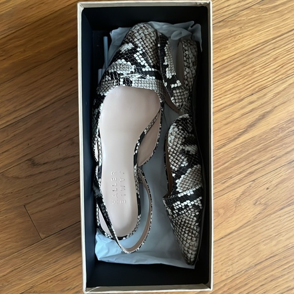 Snakeskin Pattern Flats - Picture 7 of 9